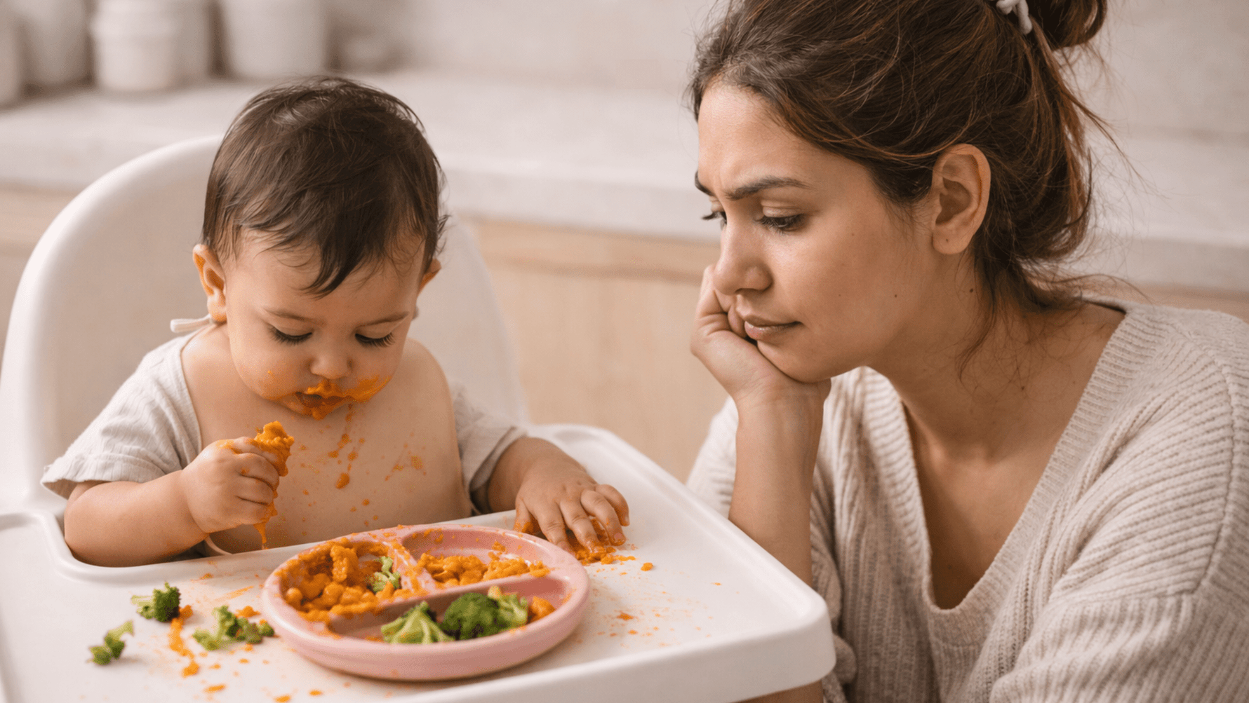 “El estrés al comenzar la alimentación complementaria: lo que nadie le dice a las mamás” - Vegenanito