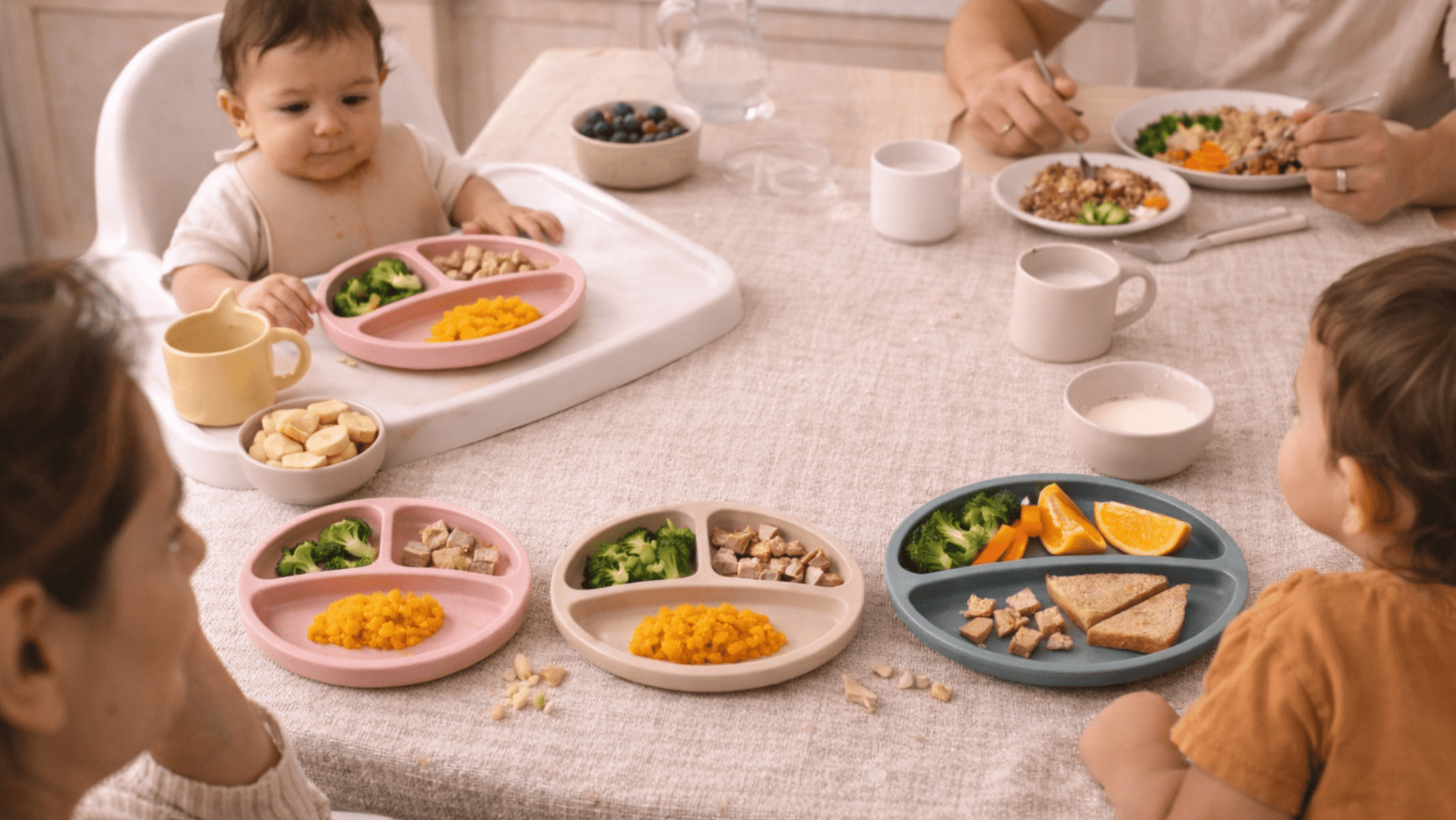 Guía simple de alimentación infantil por edad (6 meses a 5 años) - Vegenanito