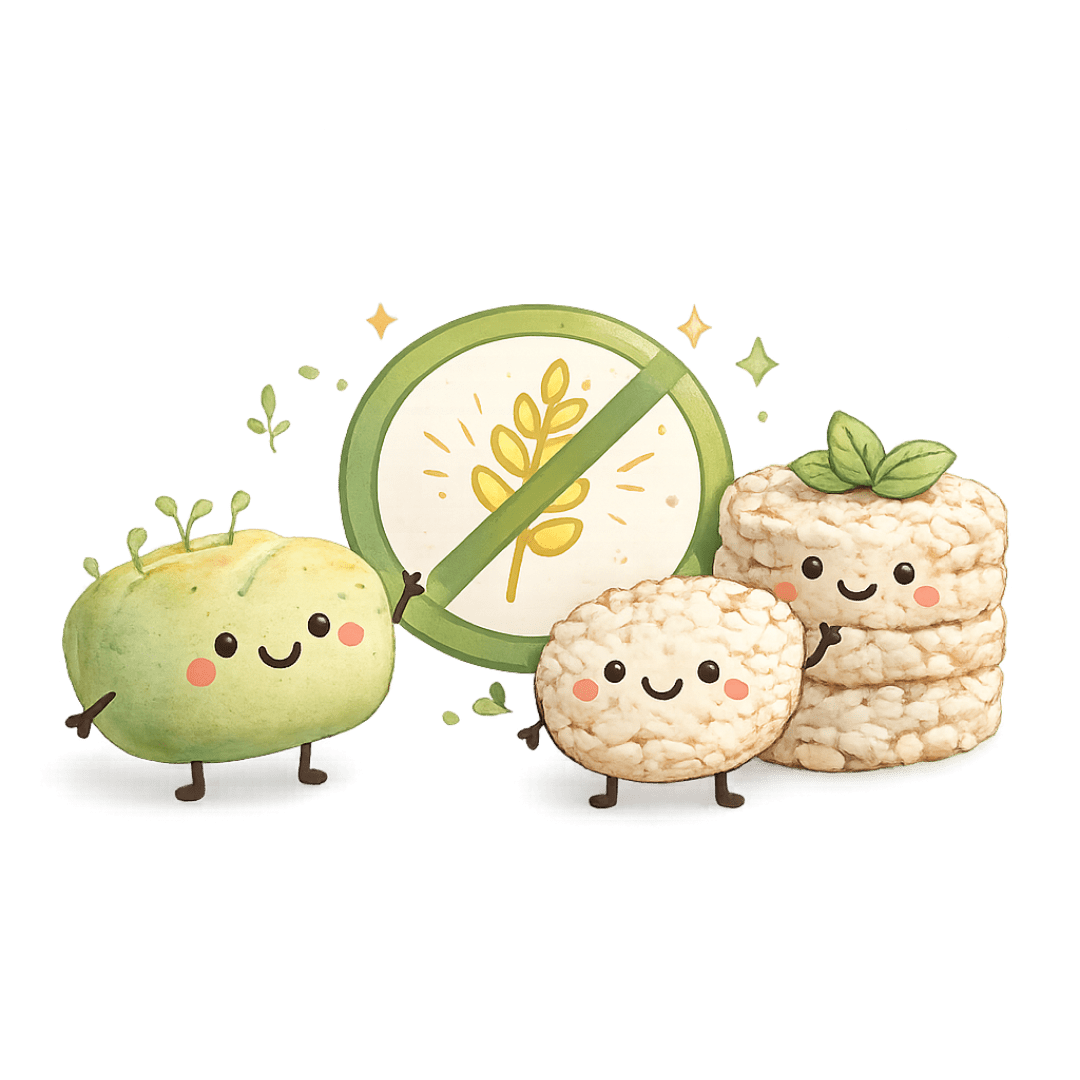 Sin gluten - Vegenanito