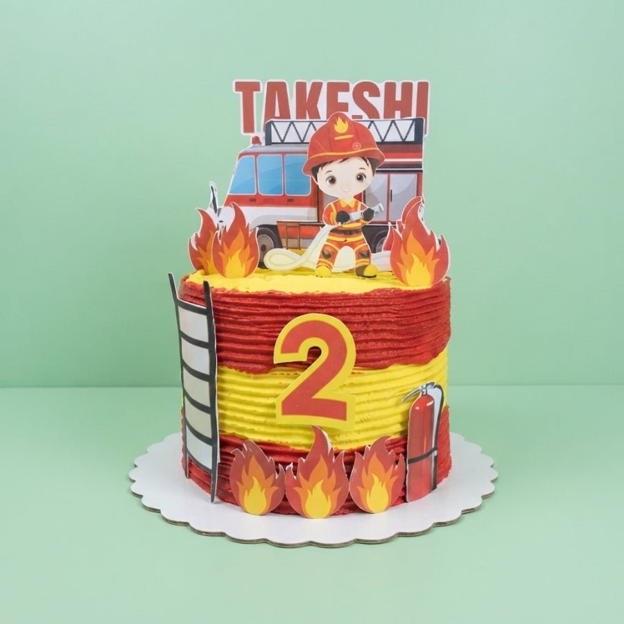 Torta bombero - Vegenanito