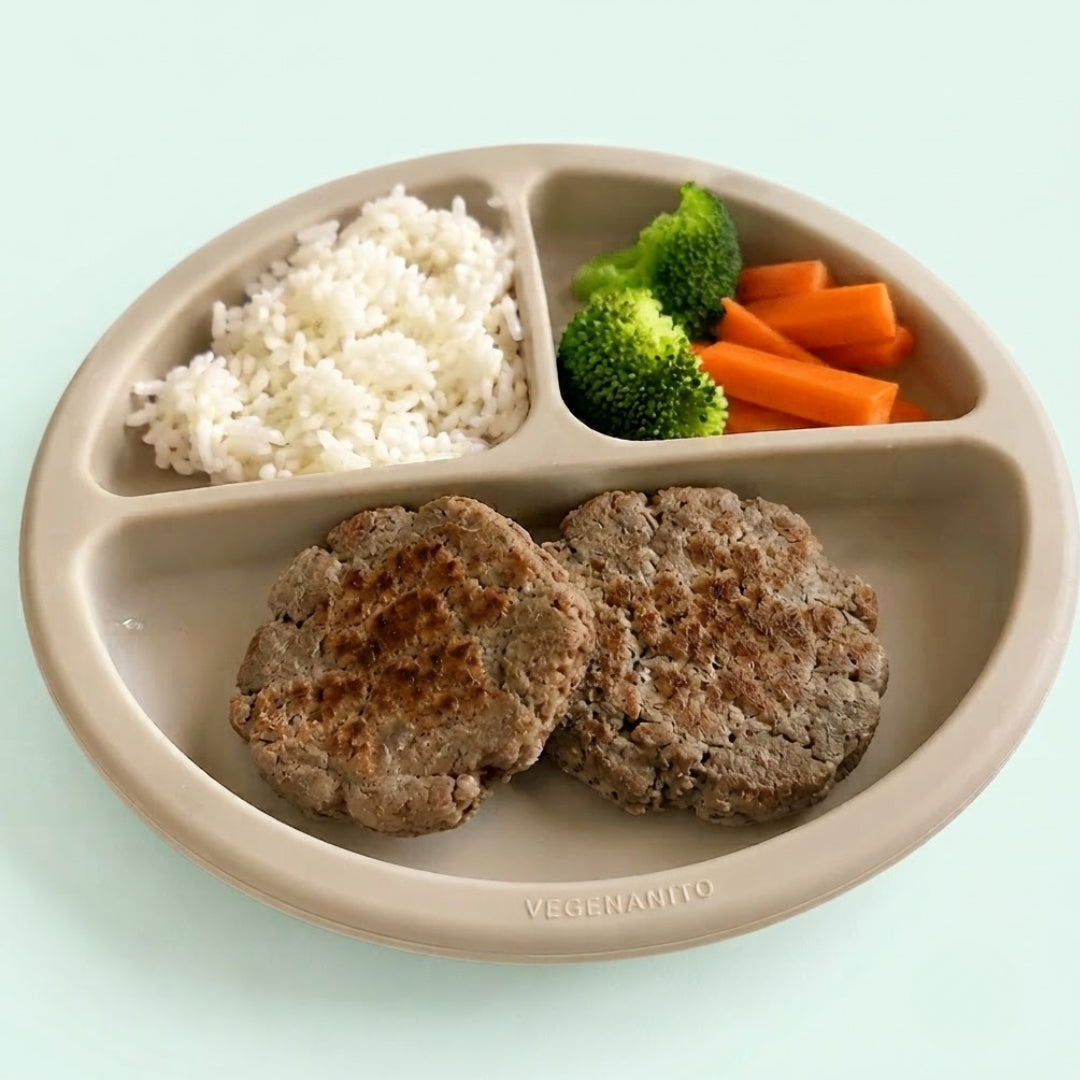 Hamburguesas de lenteja y trigo