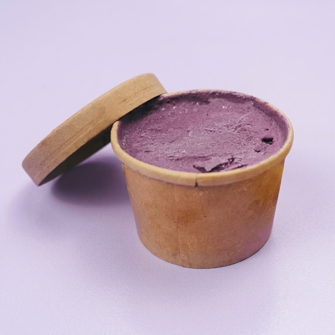 Helado de arándanos - Vegenanito