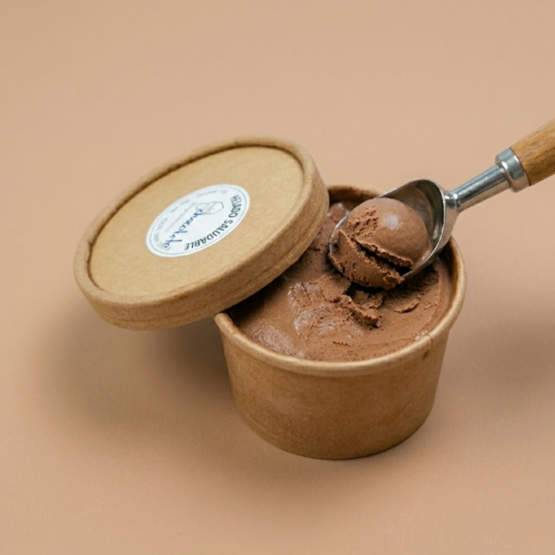 Helado de chocolate - Vegenanito