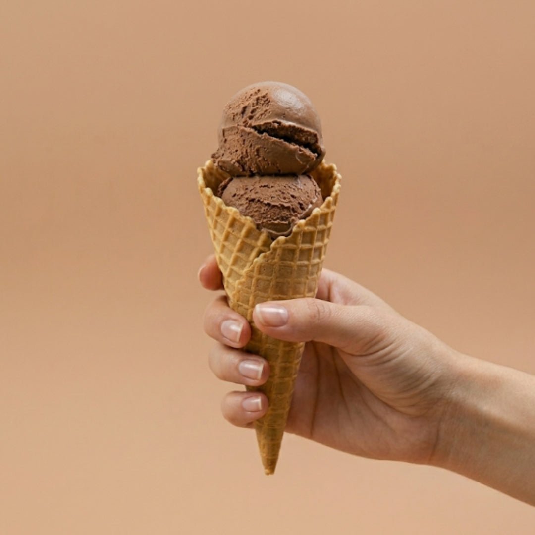 Helado de chocolate - Vegenanito