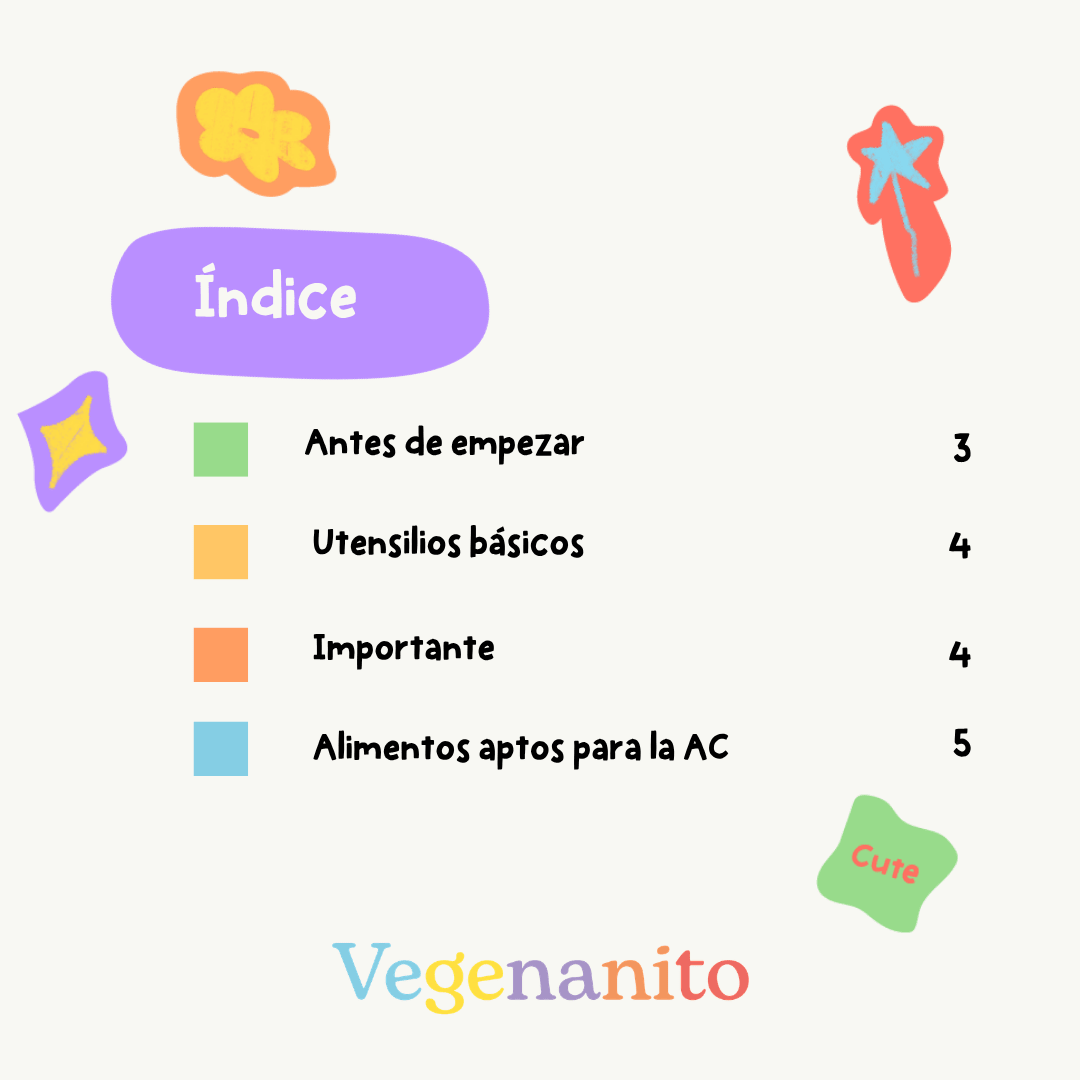 Guía 1: Inicio de alimentación complementaria - Vegenanito
