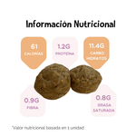 Mini Muffins Plátano Congelado (12 Unidades) - Vegenanito