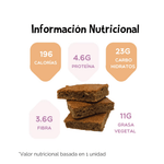 Blondies De Garbanzo Congelado (04 Unidades) - Vegenanito